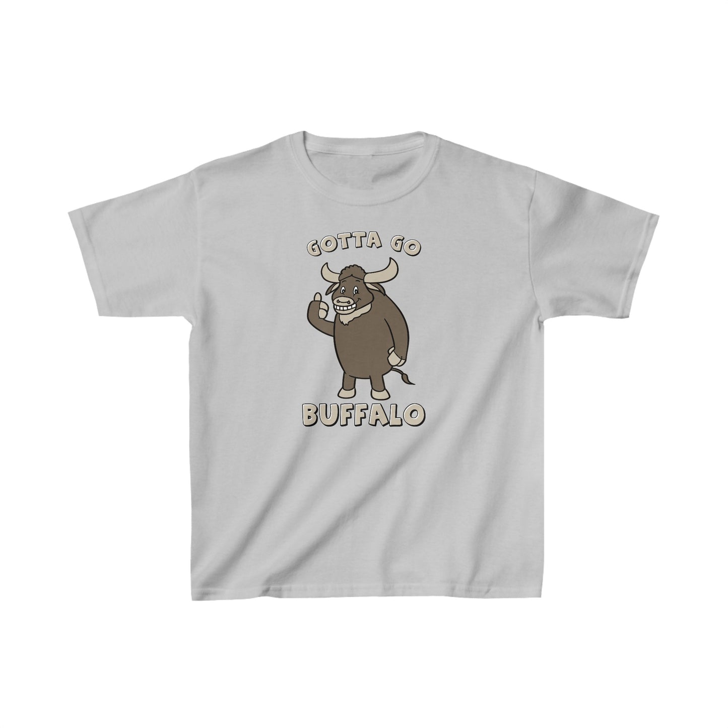 "Gotta Go Buffalo" - Kids Heavy Cotton™ Tee