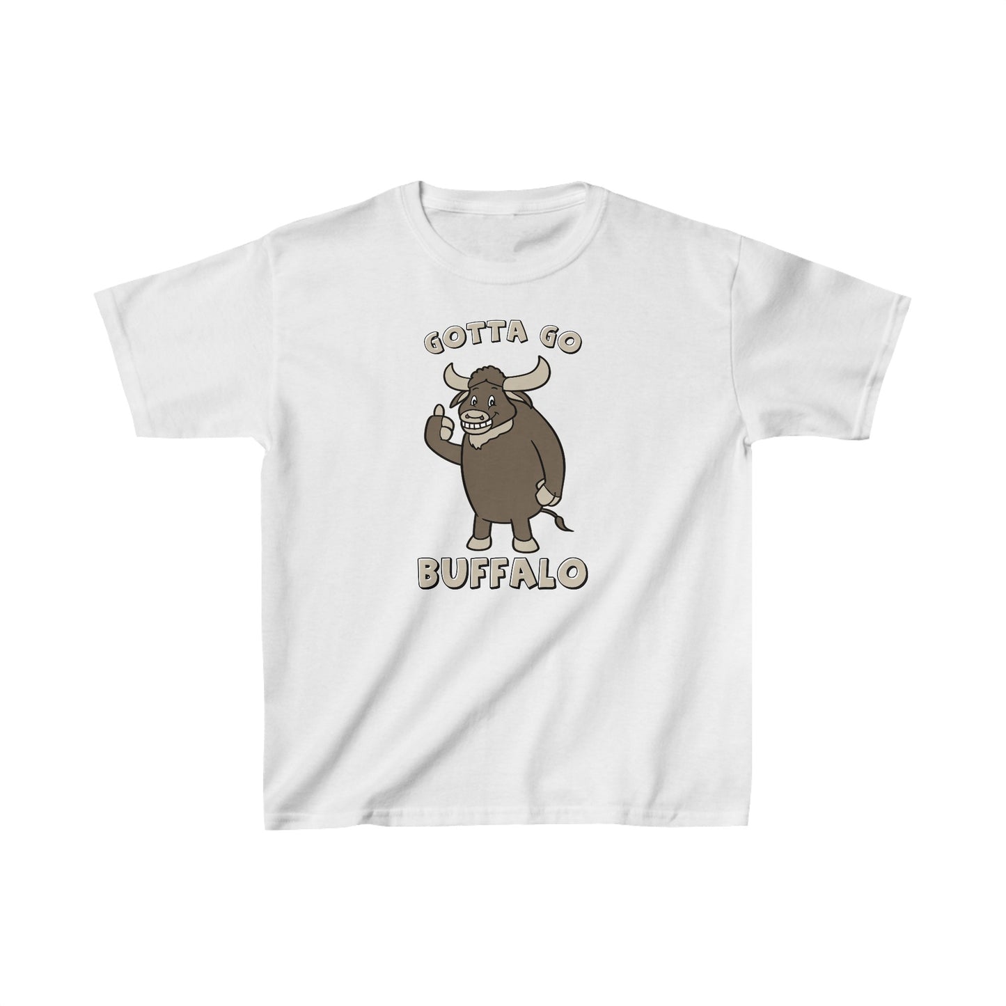 "Gotta Go Buffalo" - Kids Heavy Cotton™ Tee