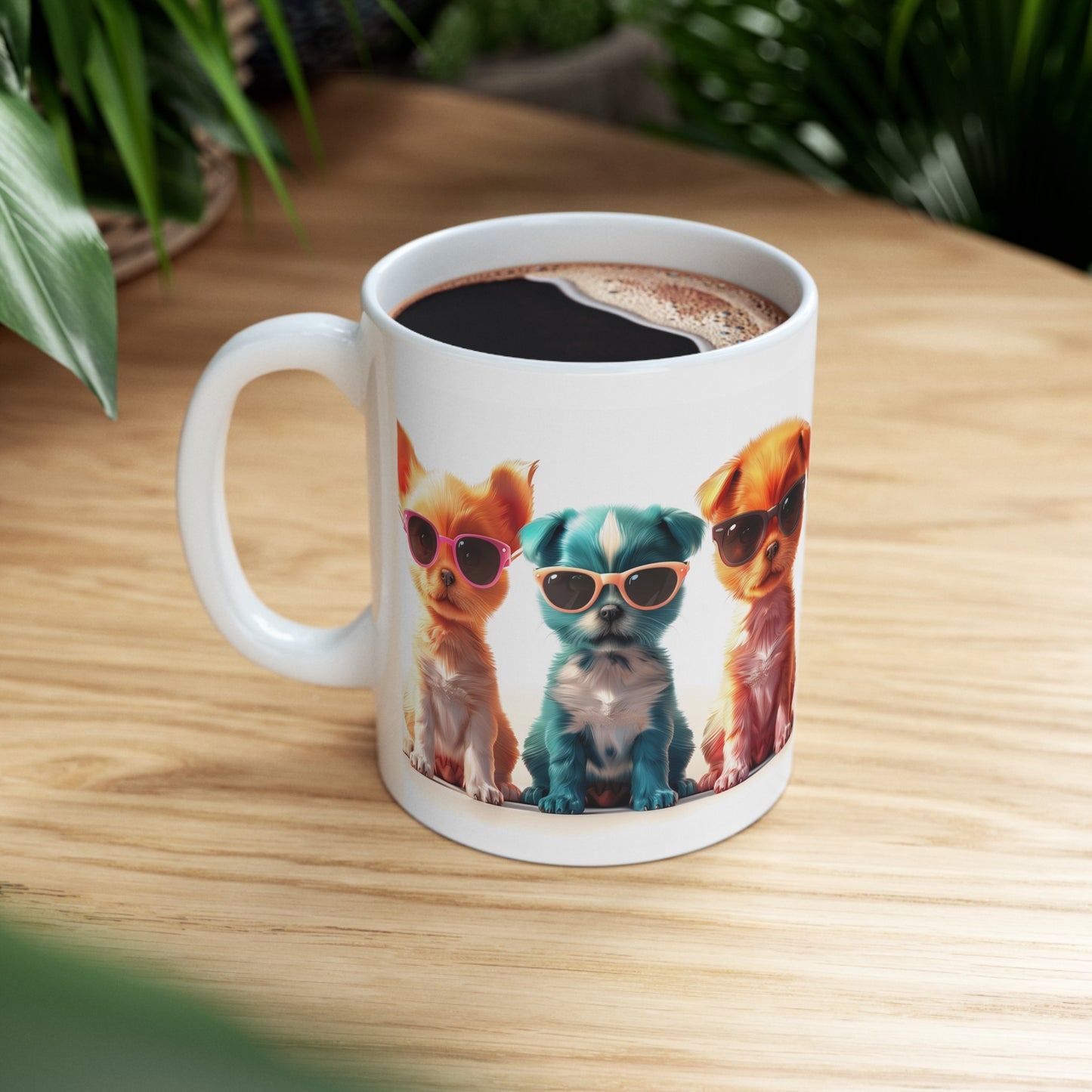 Puppies 1 - Ceramic Mug, (11oz, 15oz)