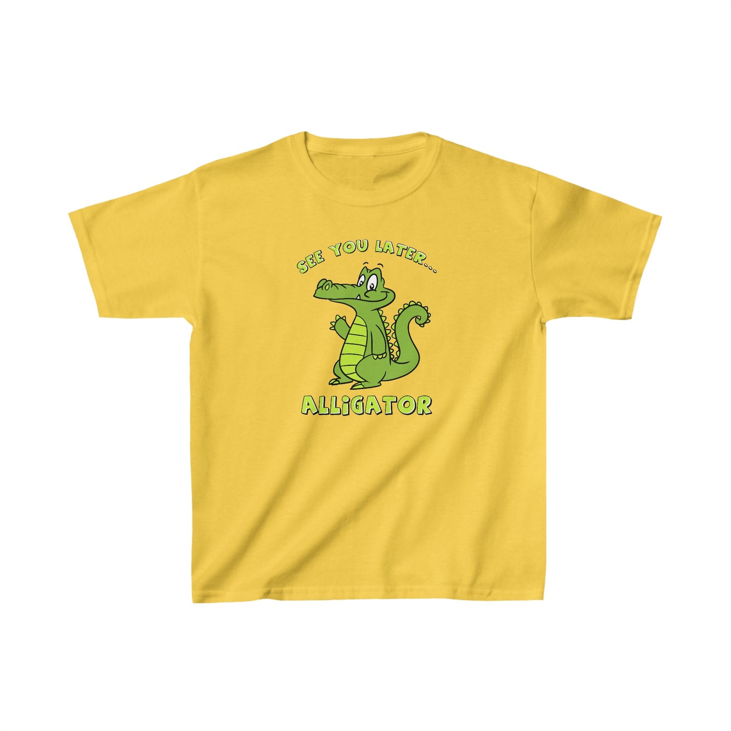 "See You Later Alligator" - Kids Heavy Cotton™ Tee