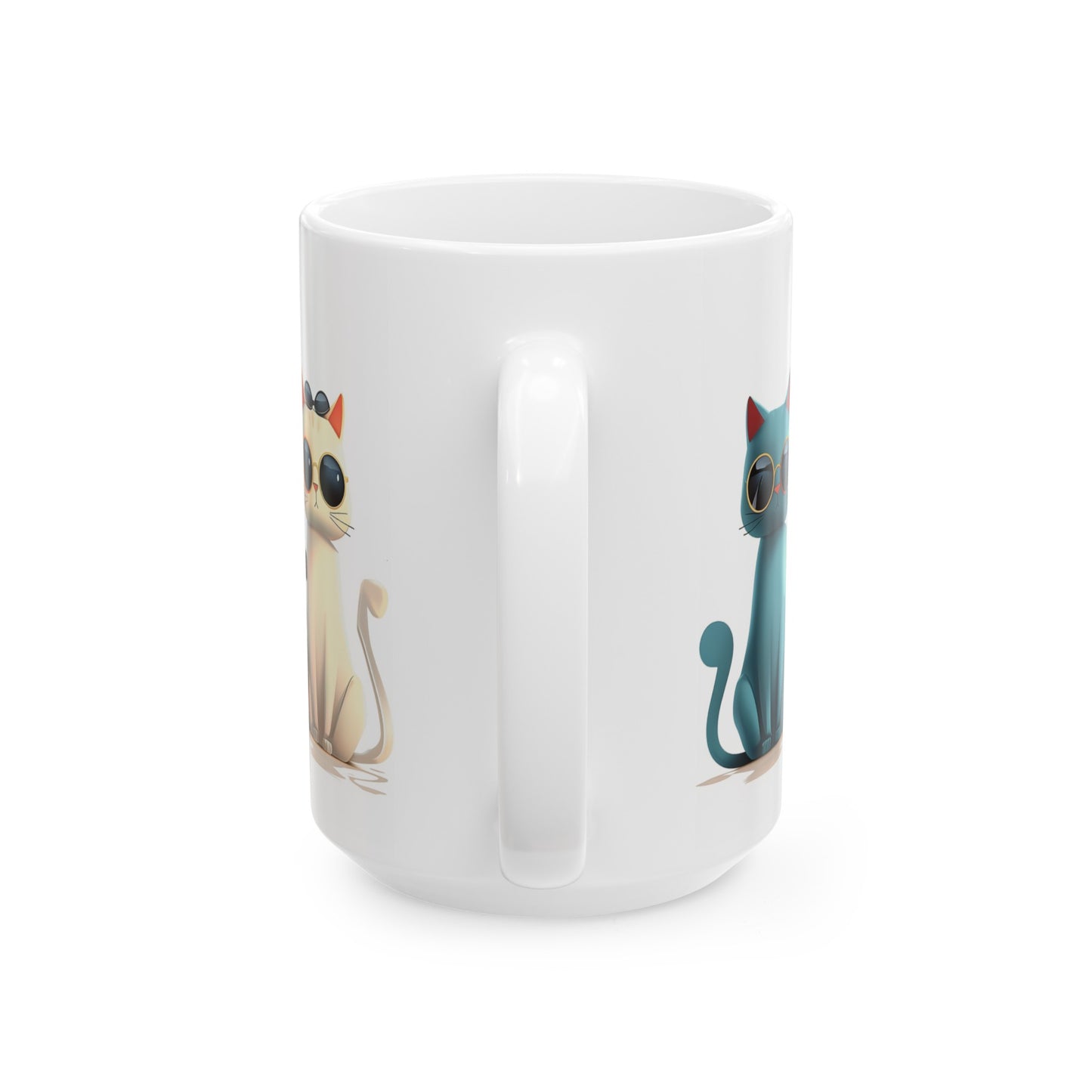 Cats 1 - Ceramic Mug, (11oz, 15oz)