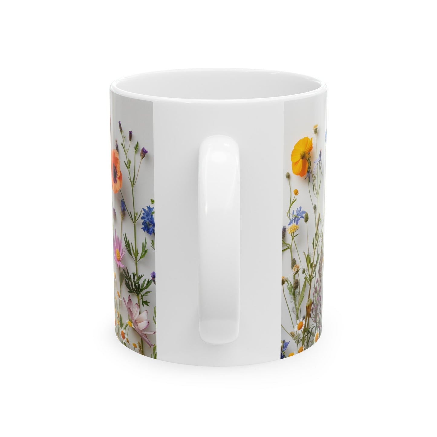 Wild Flowers 1 - Ceramic Mug, (11oz, 15oz)