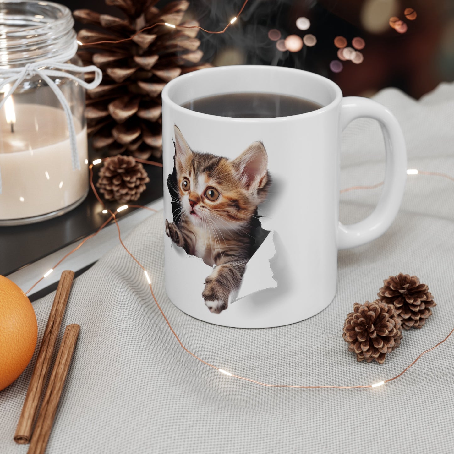 Kittens 1 - Ceramic Mug, (11oz, 15oz)