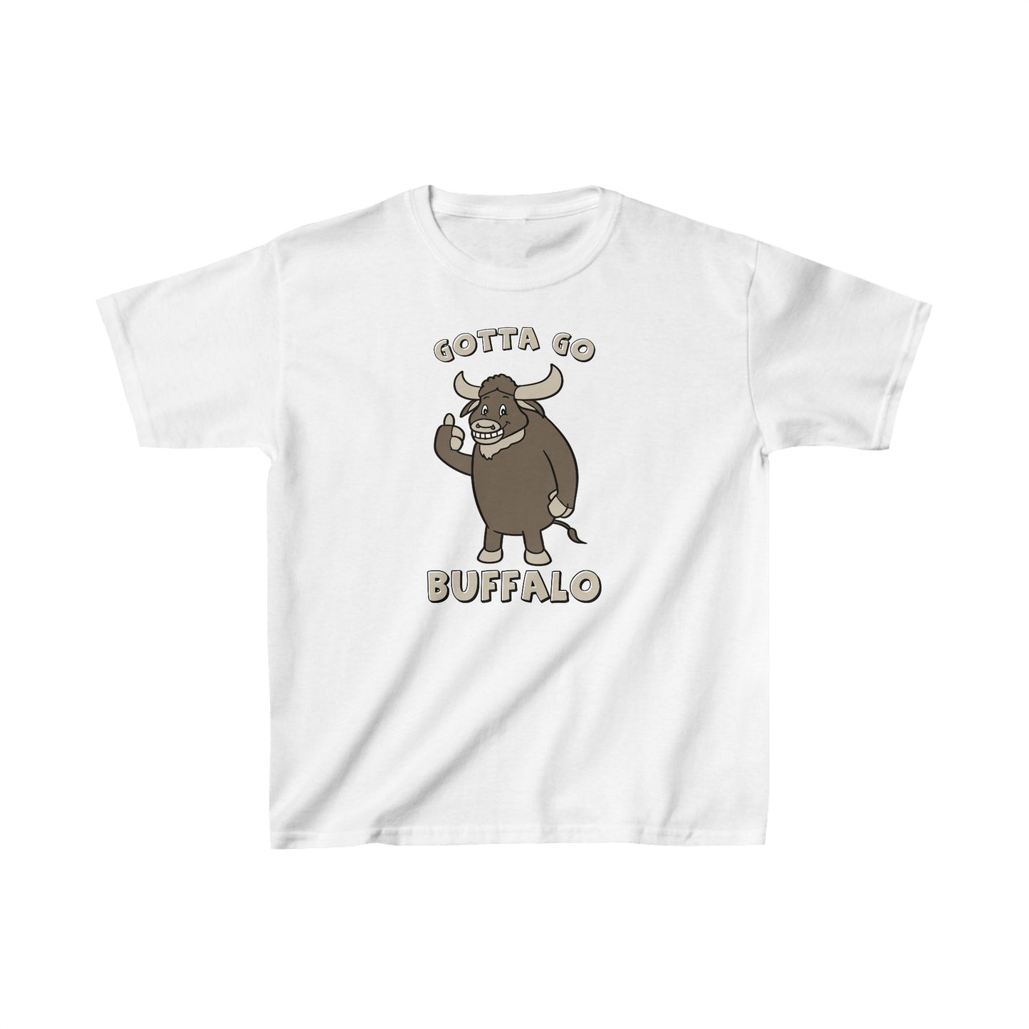 "Gotta Go Buffalo" - Kids Heavy Cotton™ Tee
