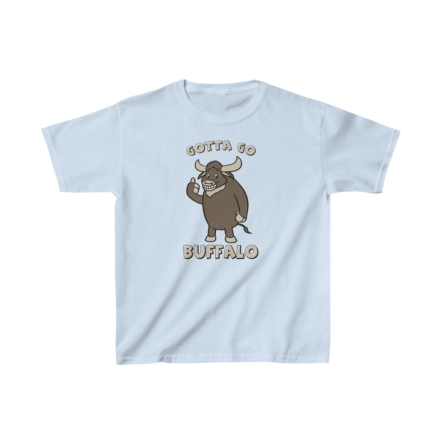 "Gotta Go Buffalo" - Kids Heavy Cotton™ Tee