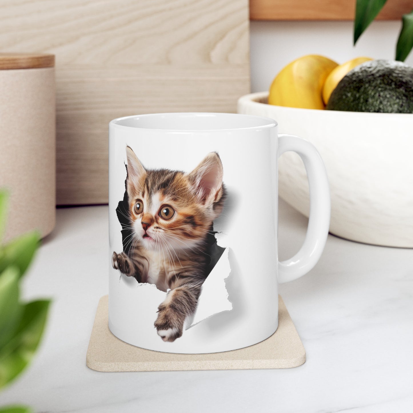 Kittens 1 - Ceramic Mug, (11oz, 15oz)