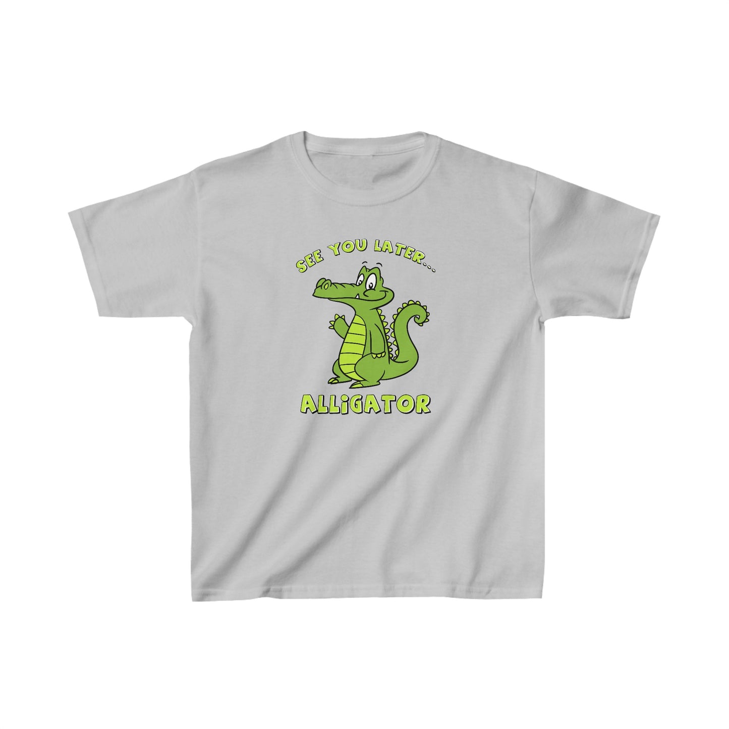 "See You Later Alligator" - Kids Heavy Cotton™ Tee