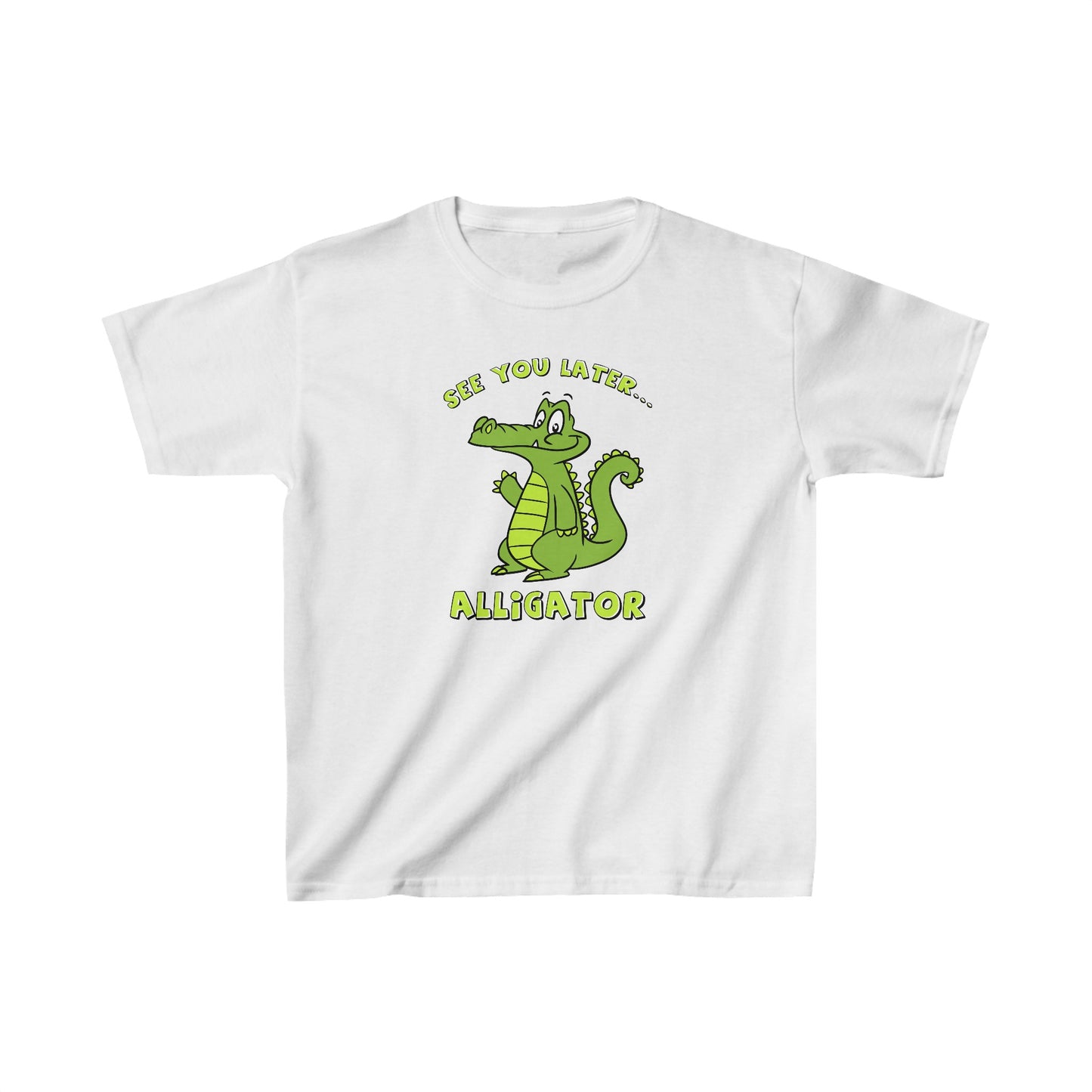 "See You Later Alligator" - Kids Heavy Cotton™ Tee