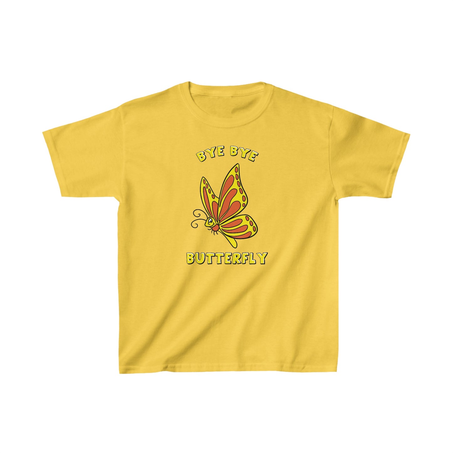 "Bye Bye Butterfly" - Kids Heavy Cotton™ Tee