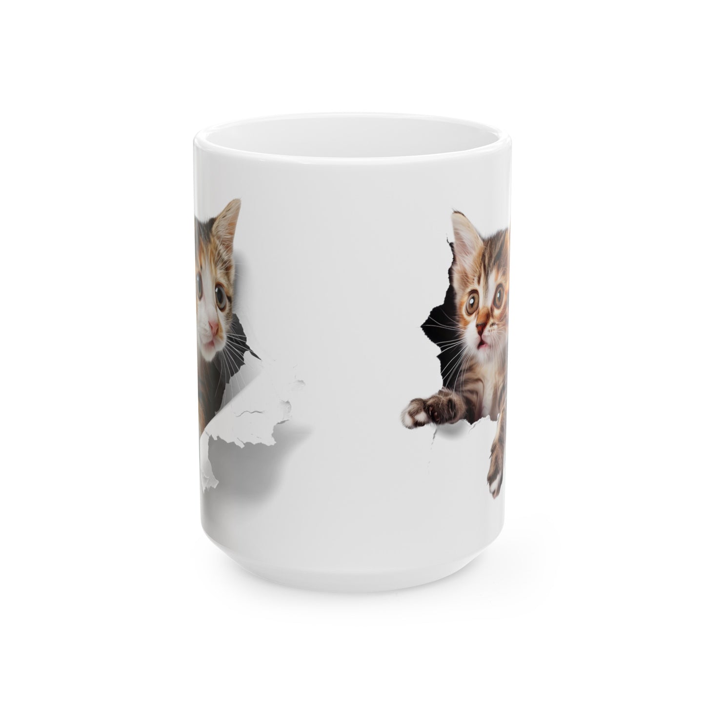 Kittens 1 - Ceramic Mug, (11oz, 15oz)