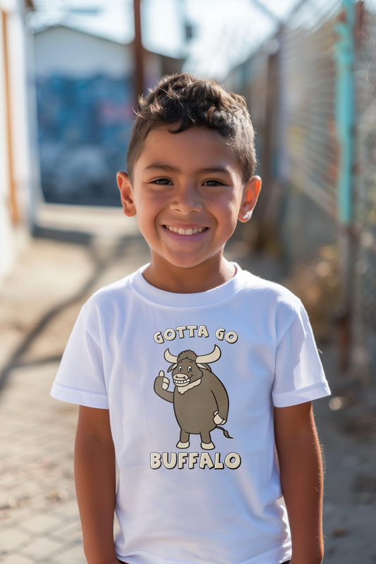 "Gotta Go Buffalo" - Kids Heavy Cotton™ Tee