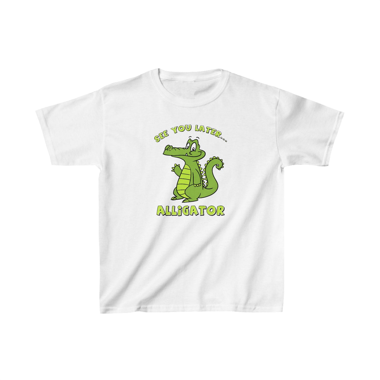 "See You Later Alligator" - Kids Heavy Cotton™ Tee