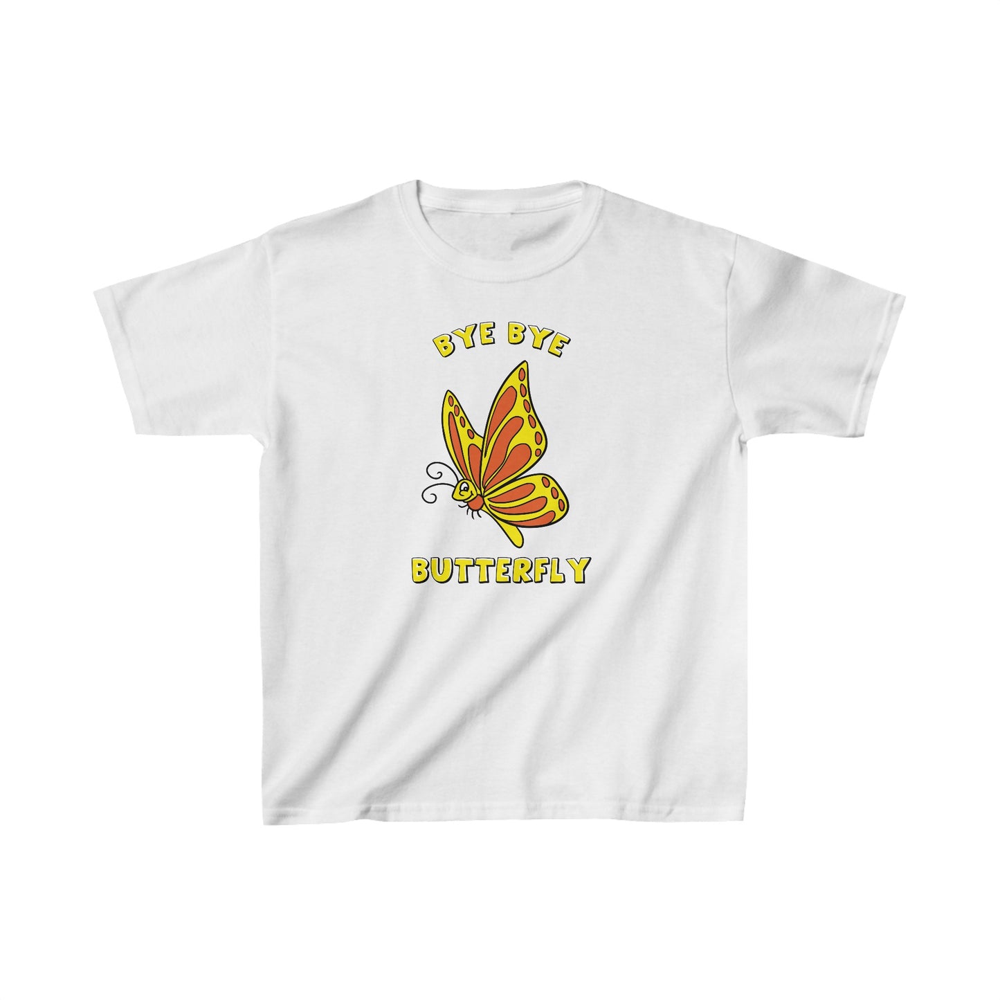 "Bye Bye Butterfly" - Kids Heavy Cotton™ Tee