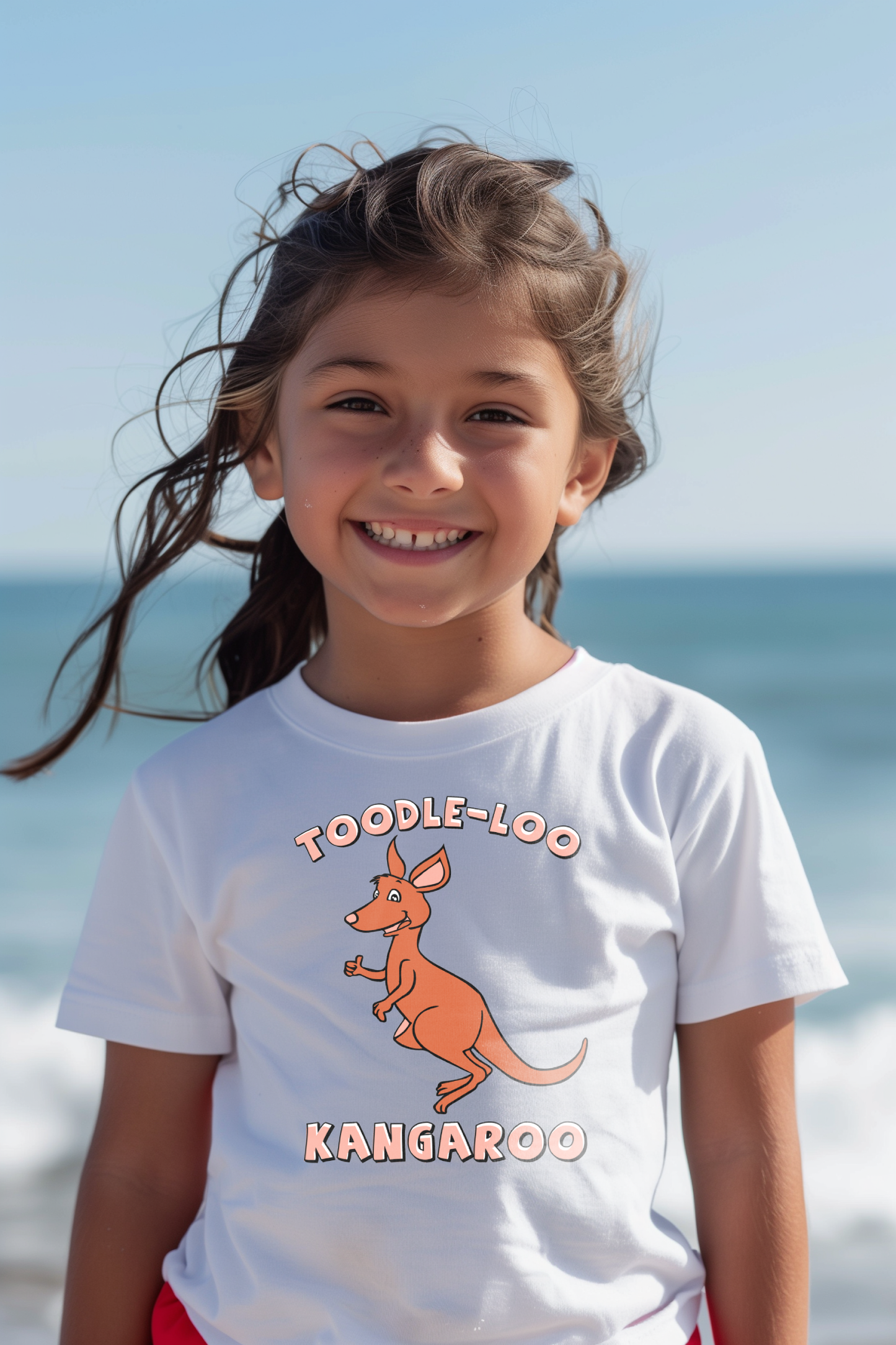 "Toodle-Loo Kangaroo" - Kids Heavy Cotton™ Tee