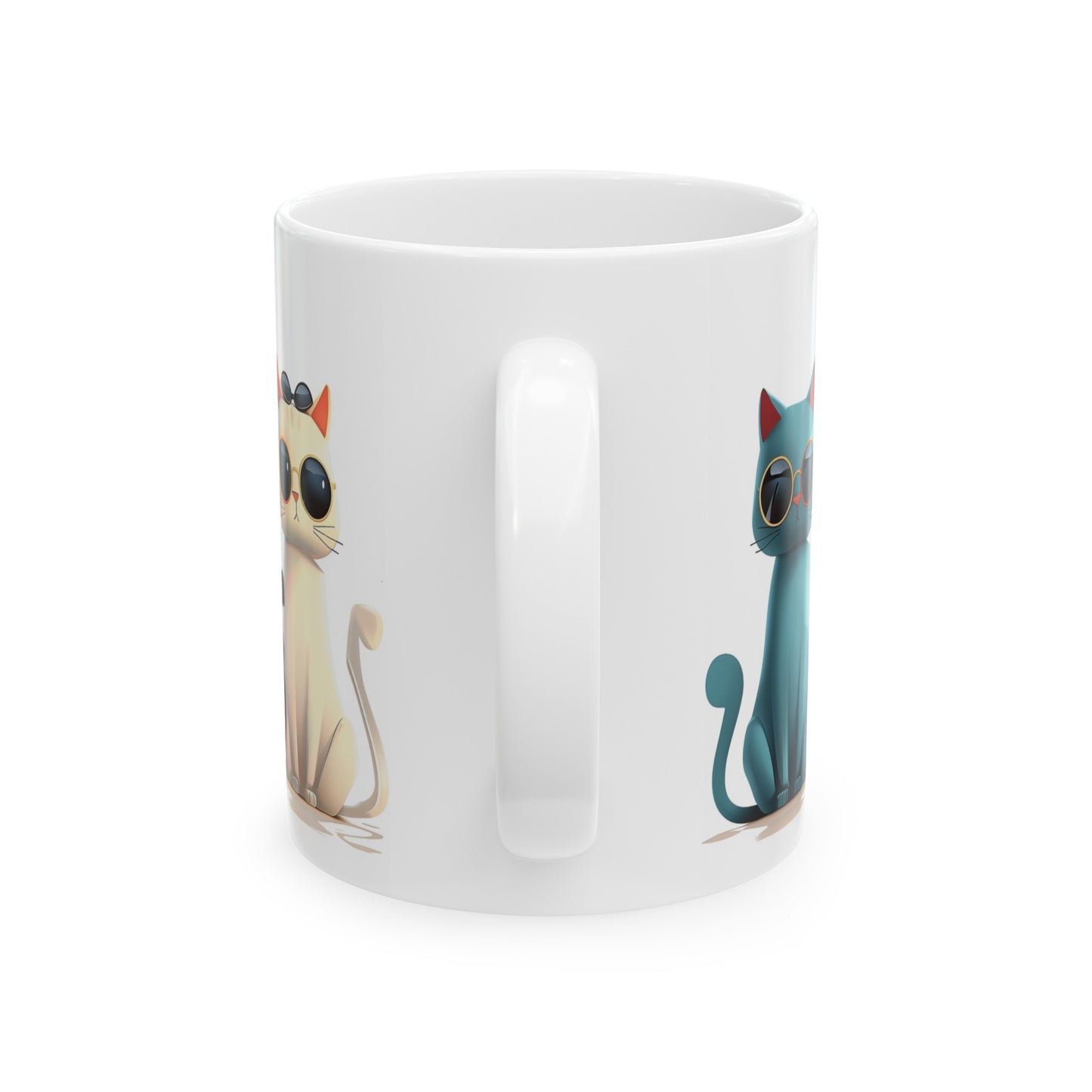 Cats 1 - Ceramic Mug, (11oz, 15oz)