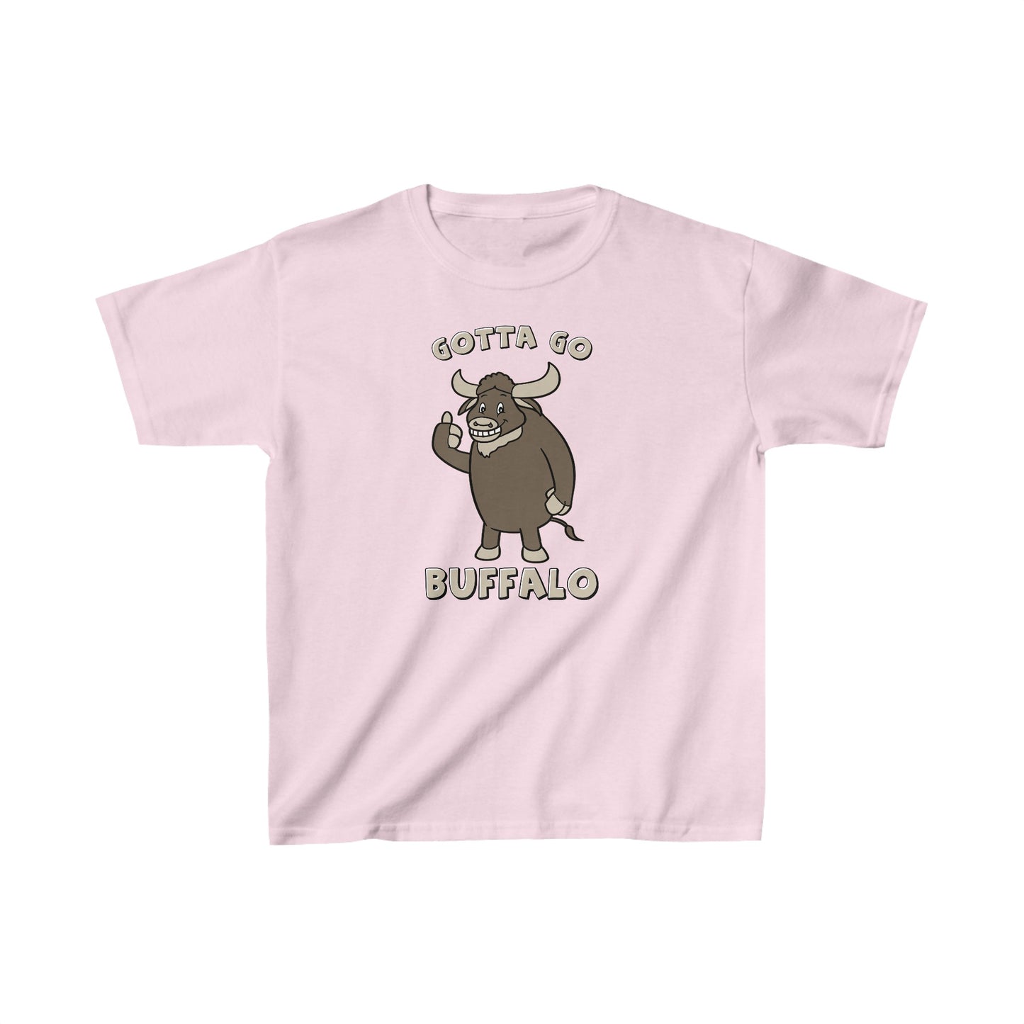 "Gotta Go Buffalo" - Kids Heavy Cotton™ Tee