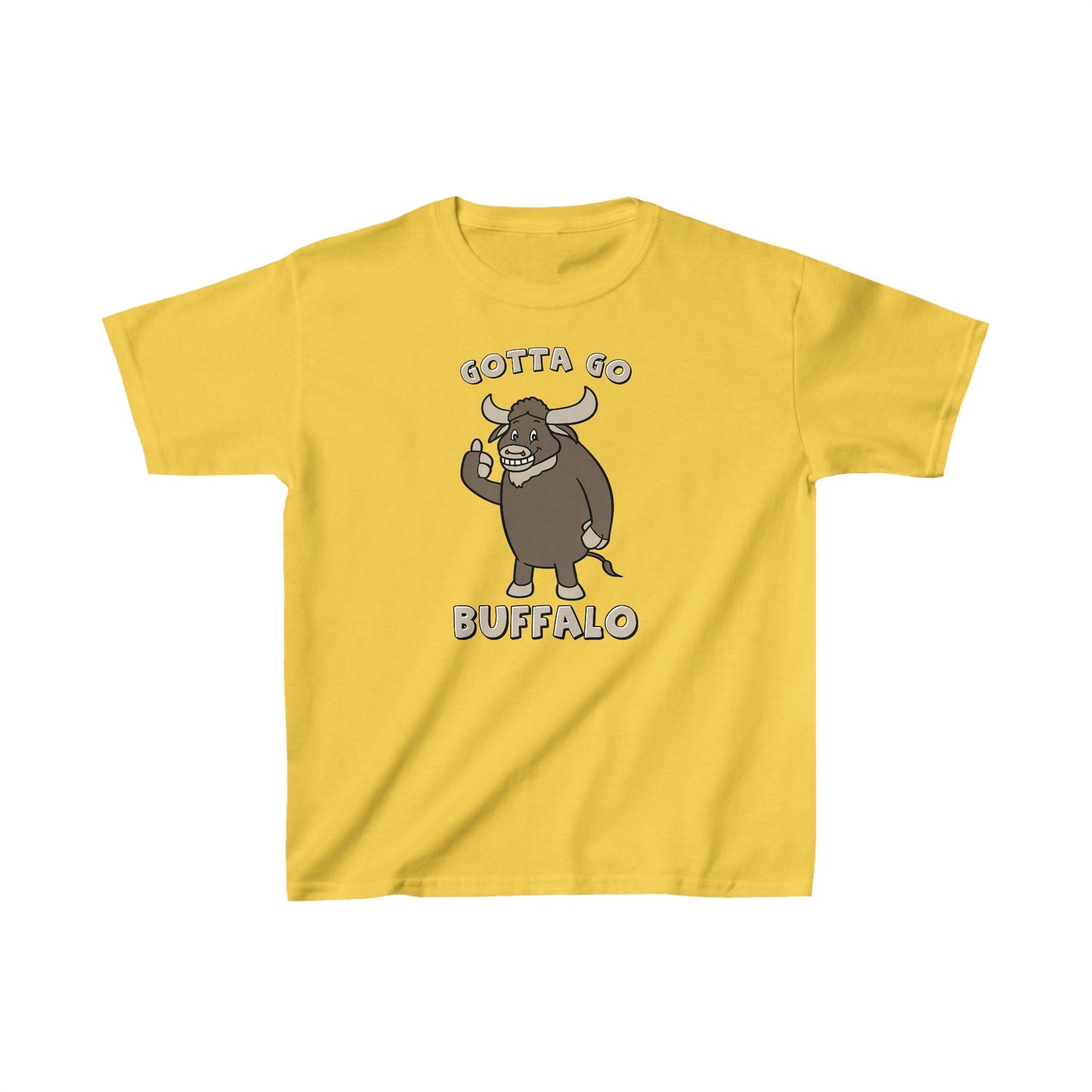 "Gotta Go Buffalo" - Kids Heavy Cotton™ Tee